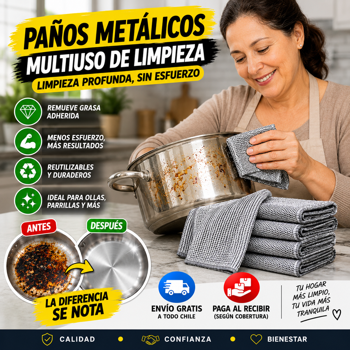 La Limpieza Profunda que tus Ollas Necesitaban