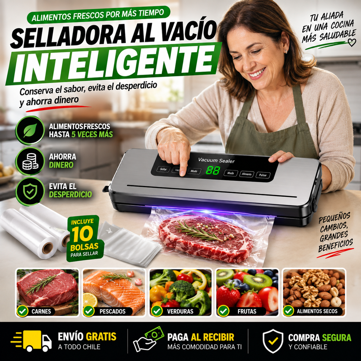 ¡ADIÓS AL DESPERDICIO DE ALIMENTOS!