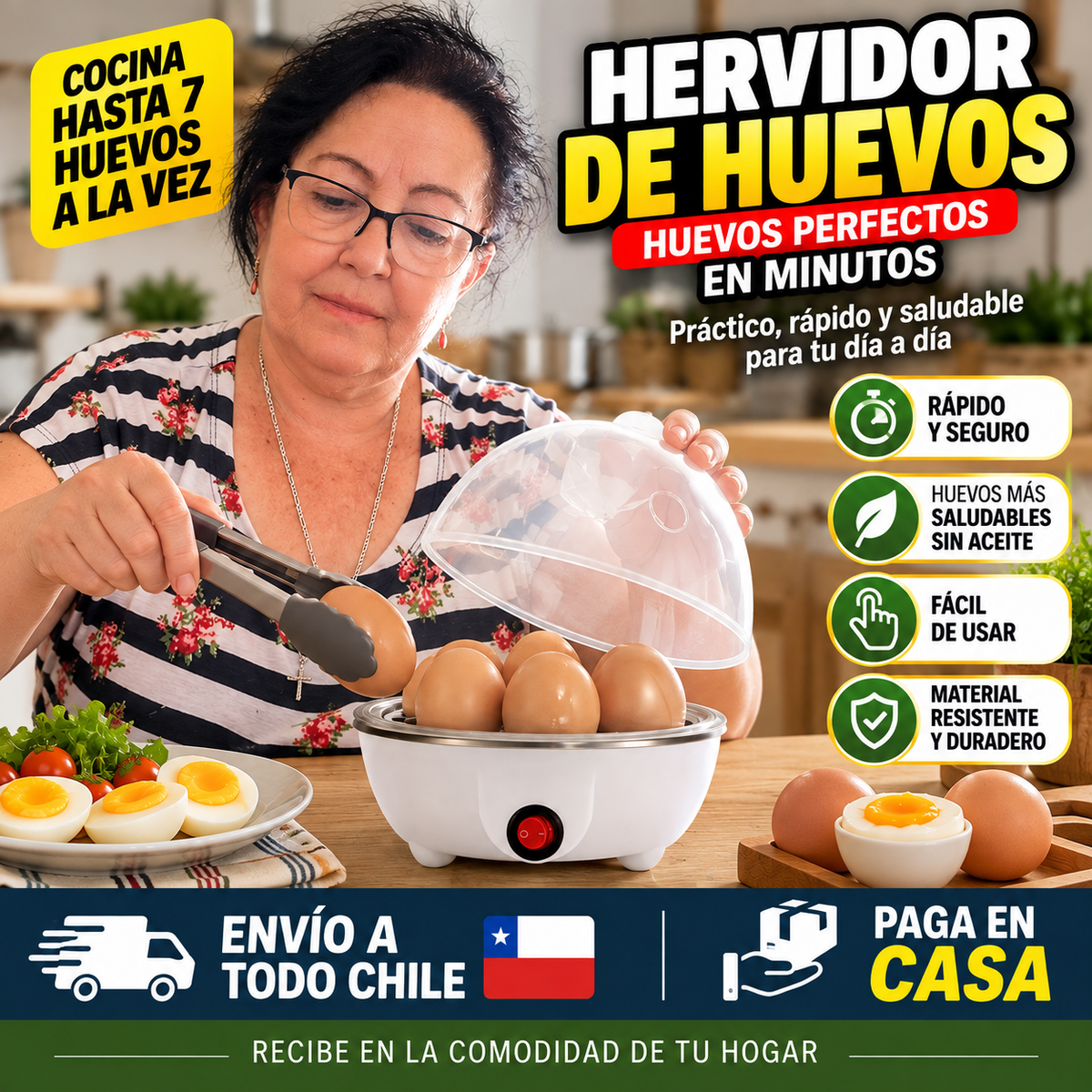 ¿SIGUES COCIENDO HUEVOS COMO HACE 20 AÑOS? ¡HAZLO EN MINUTOS!